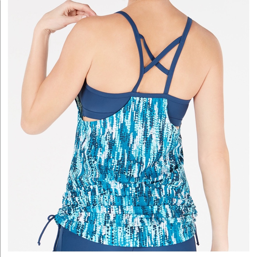 Deep dive convertible tankini top - Picture 2 of 5